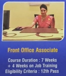 Frount Office Associate